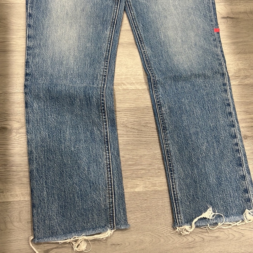 GRLFRND Karolina High Rise Straight crop jeans in La Playa SZ 26 - Picture 3 of 11
